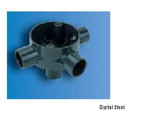 Decoduct 20mm TEE THREE WAY (Back Outlet)