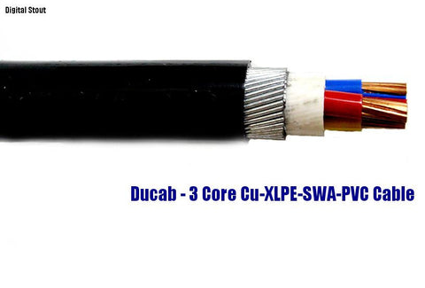 Ducab - 3 Core Cu/XLPE/SWA/PVC Cable
