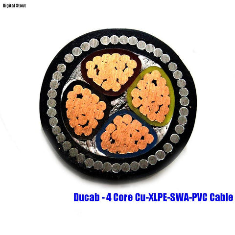 Ducab - 4 Core Cu/XLPE/SWA/PVC Cable