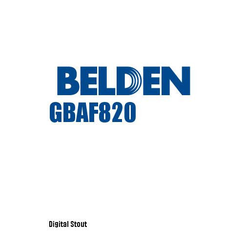 Belden GBAF820