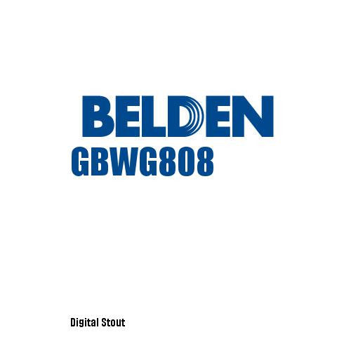 Belden GBWG808