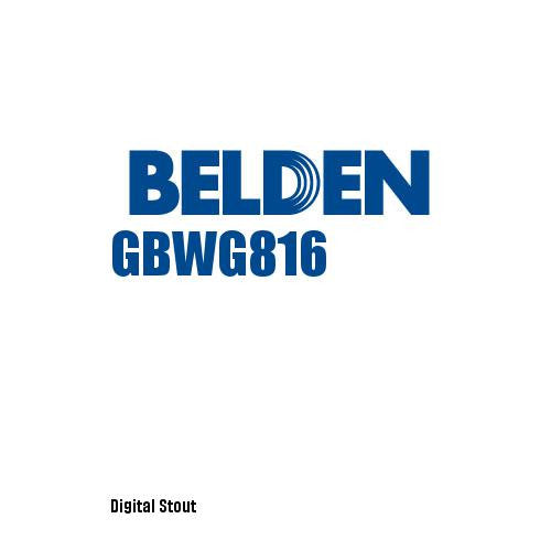 Belden GBWG816