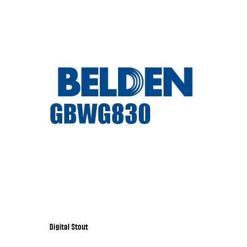 Belden GBWG830