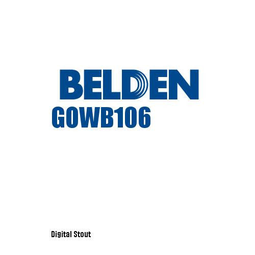 Belden GOWB106