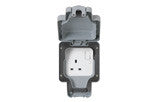 MK K56486GRY MASTERSEAL 13A 1G DP SWITCHED SOCKET OUTLET