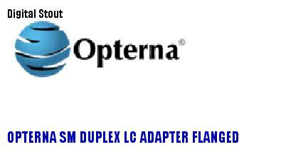 OPTERNA SM DUPLEX LC ADAPTER FLANGED ADLCLCPCDBL