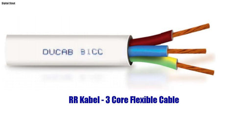 RR Kabel - 3 Core Flexible Cable