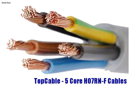 TopCable - 5 Core HO7RN-F Cables
